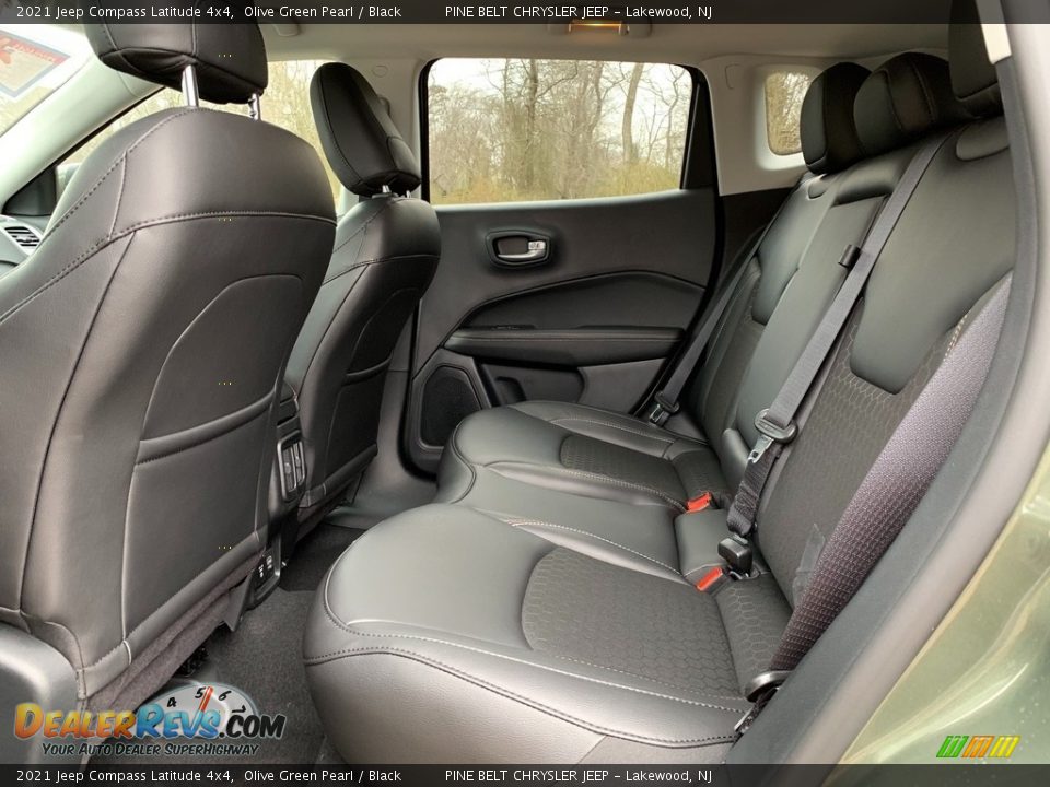 Rear Seat of 2021 Jeep Compass Latitude 4x4 Photo #9