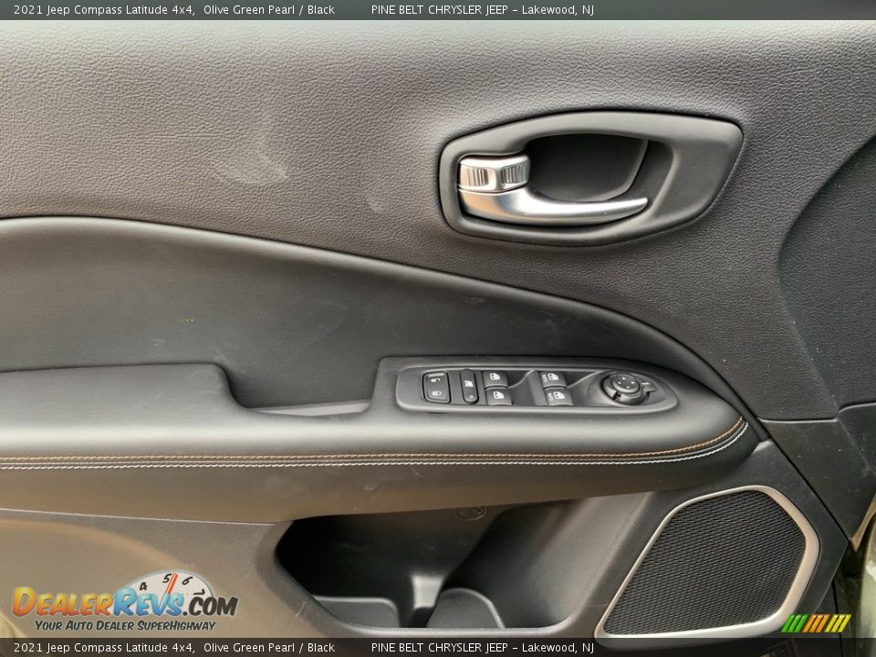 2021 Jeep Compass Latitude 4x4 Olive Green Pearl / Black Photo #13