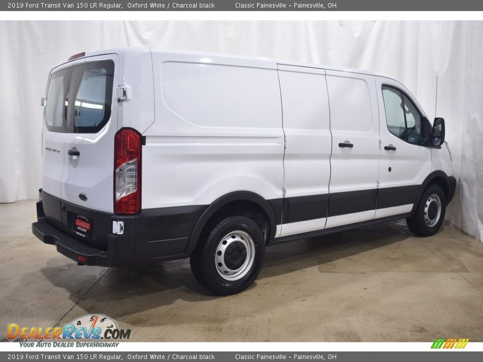 2019 Ford Transit Van 150 LR Regular Oxford White / Charcoal black Photo #2