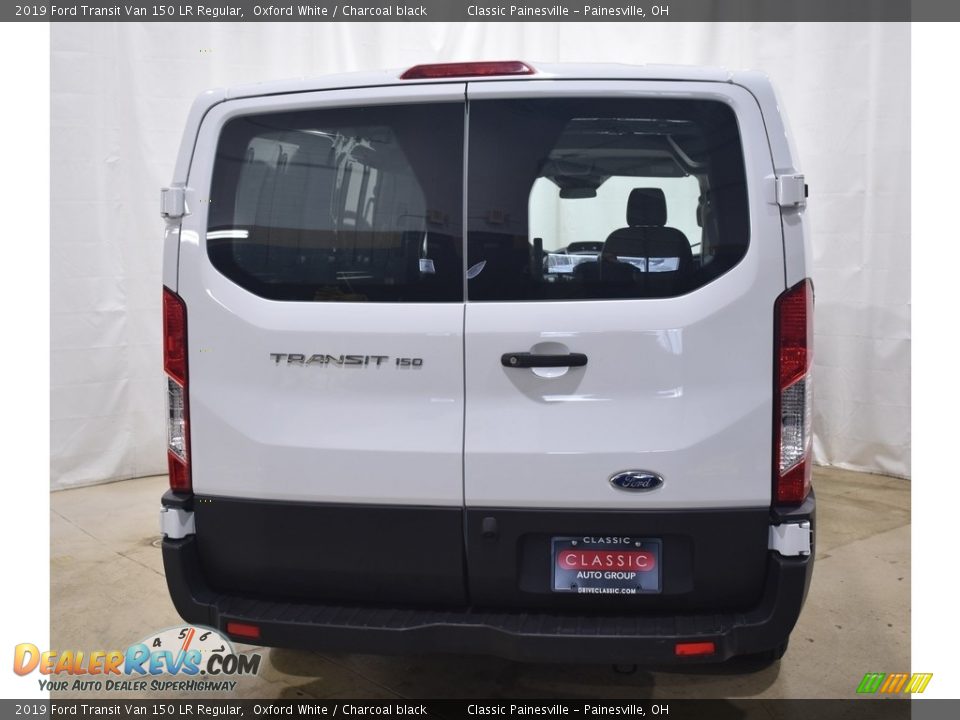 2019 Ford Transit Van 150 LR Regular Oxford White / Charcoal black Photo #3