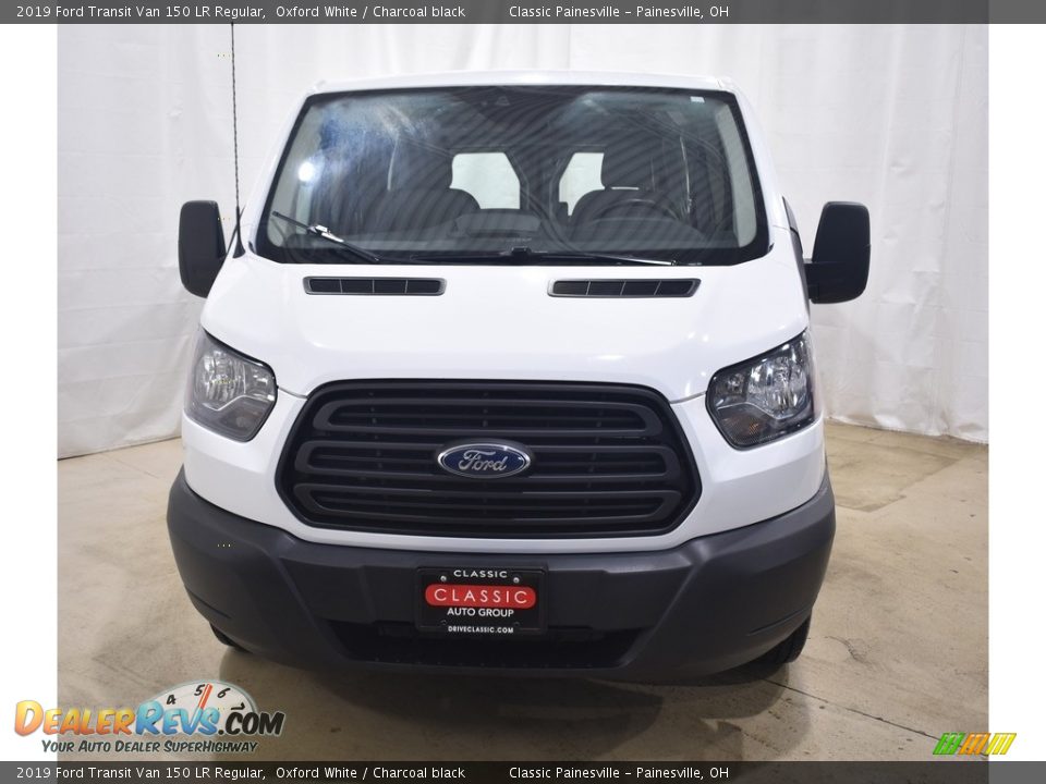 2019 Ford Transit Van 150 LR Regular Oxford White / Charcoal black Photo #4