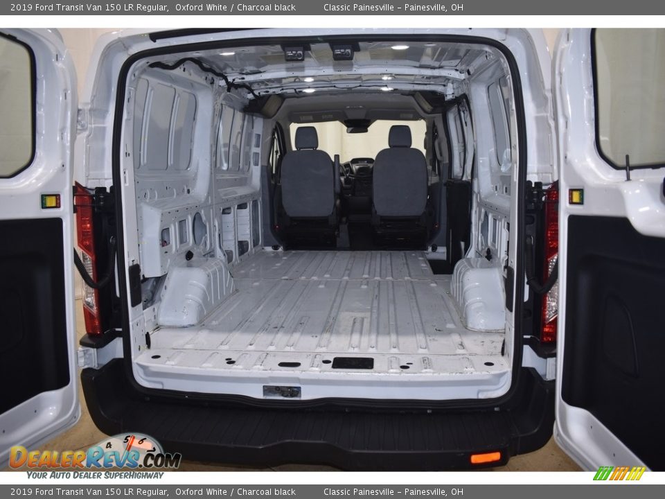 2019 Ford Transit Van 150 LR Regular Oxford White / Charcoal black Photo #8