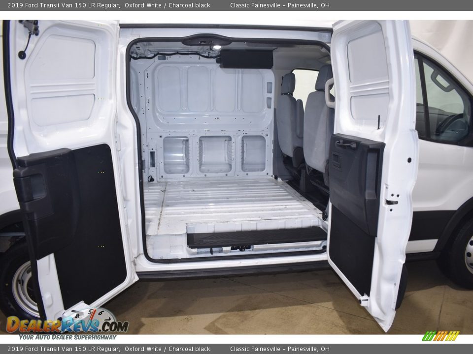 2019 Ford Transit Van 150 LR Regular Oxford White / Charcoal black Photo #9