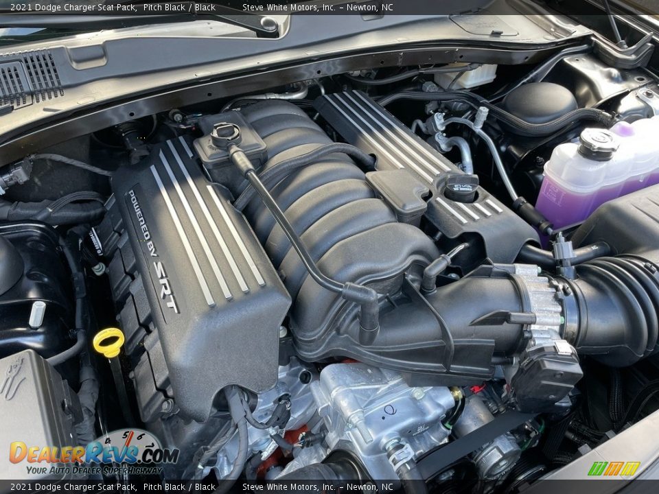 2021 Dodge Charger Scat Pack 392 SRT 6.4 Liter HEMI OHV-16 Valve VVT MDS V8 Engine Photo #9