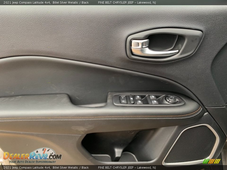 2021 Jeep Compass Latitude 4x4 Billet Silver Metallic / Black Photo #13