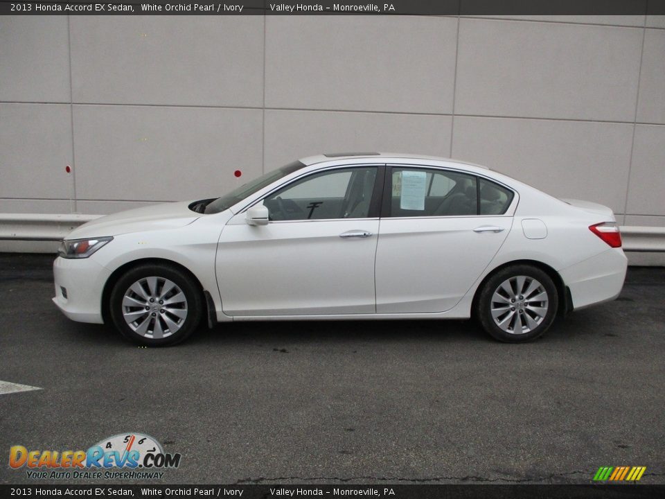2013 Honda Accord EX Sedan White Orchid Pearl / Ivory Photo #2