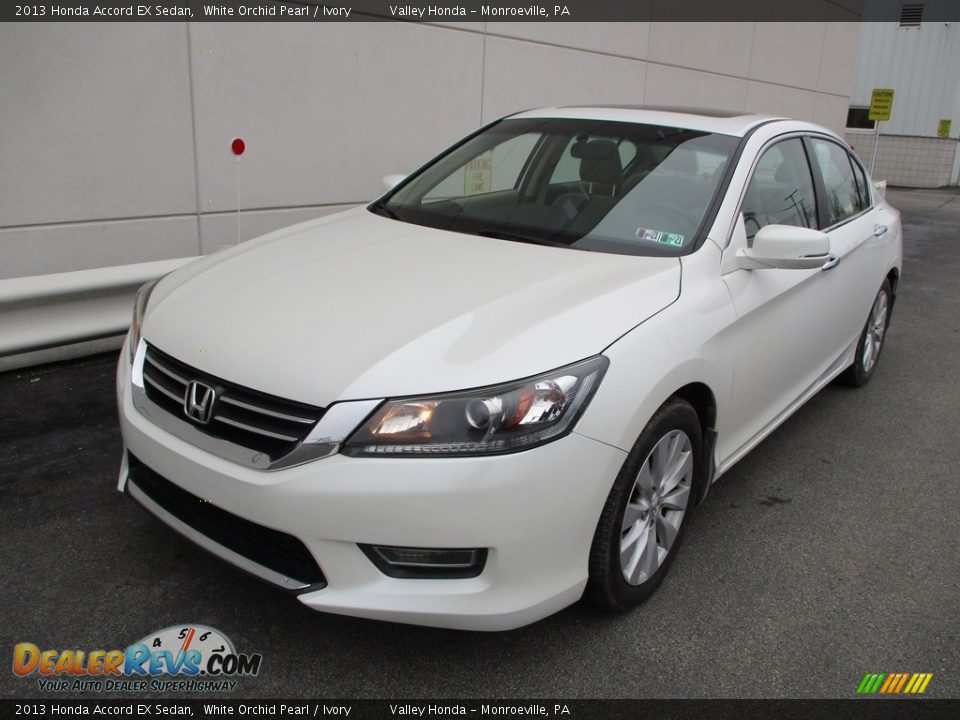 2013 Honda Accord EX Sedan White Orchid Pearl / Ivory Photo #9
