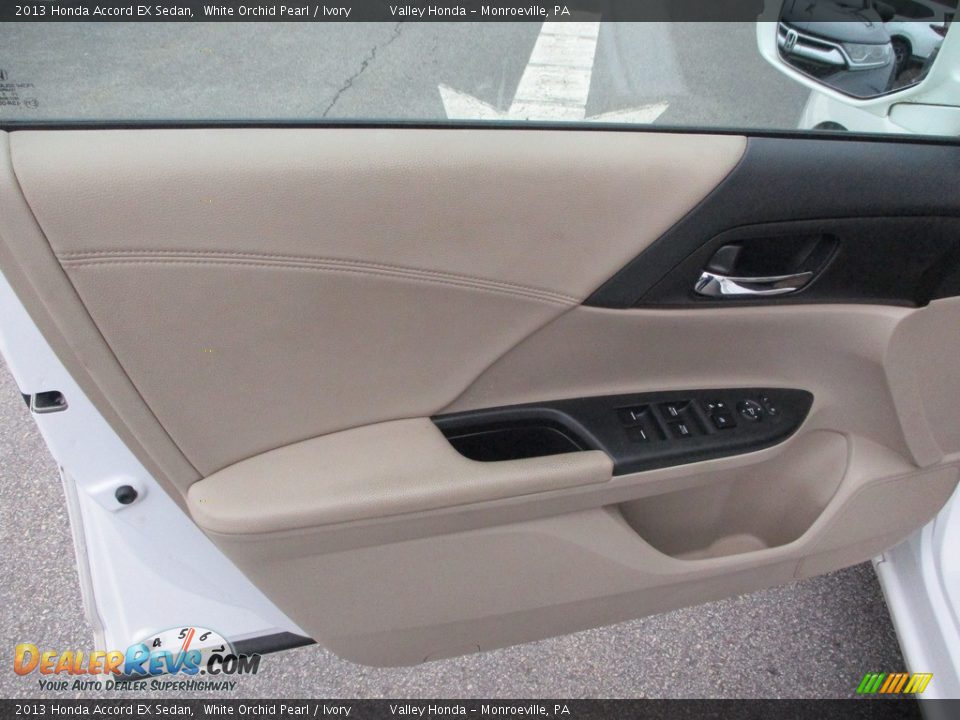 2013 Honda Accord EX Sedan White Orchid Pearl / Ivory Photo #10