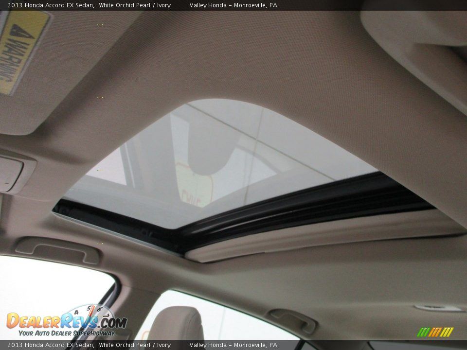 2013 Honda Accord EX Sedan White Orchid Pearl / Ivory Photo #11