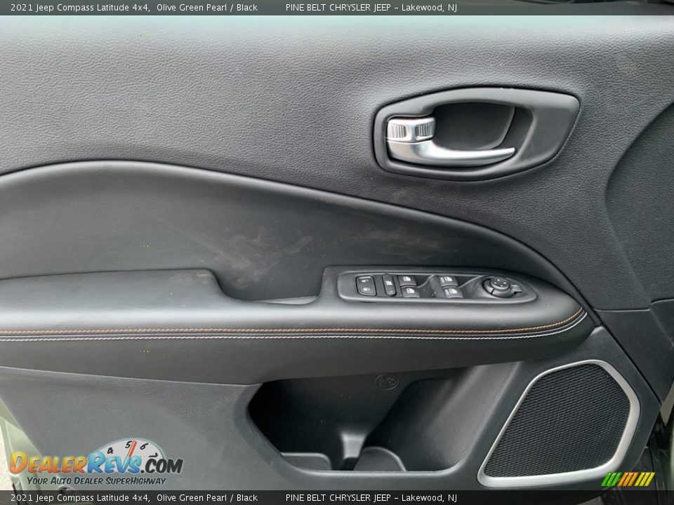 2021 Jeep Compass Latitude 4x4 Olive Green Pearl / Black Photo #13