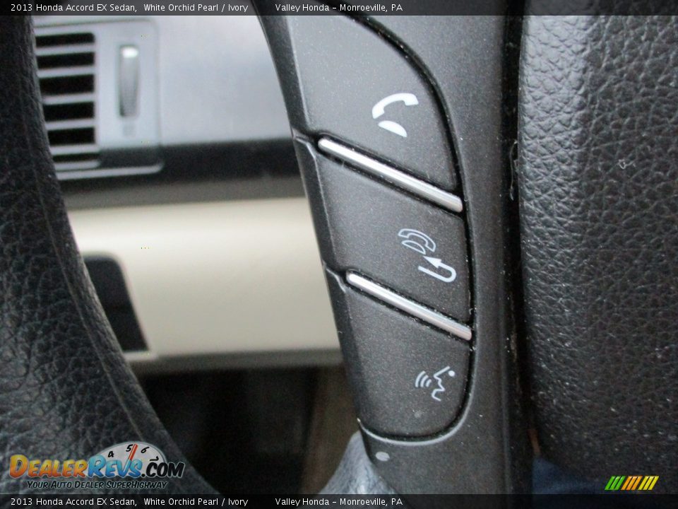2013 Honda Accord EX Sedan White Orchid Pearl / Ivory Photo #18
