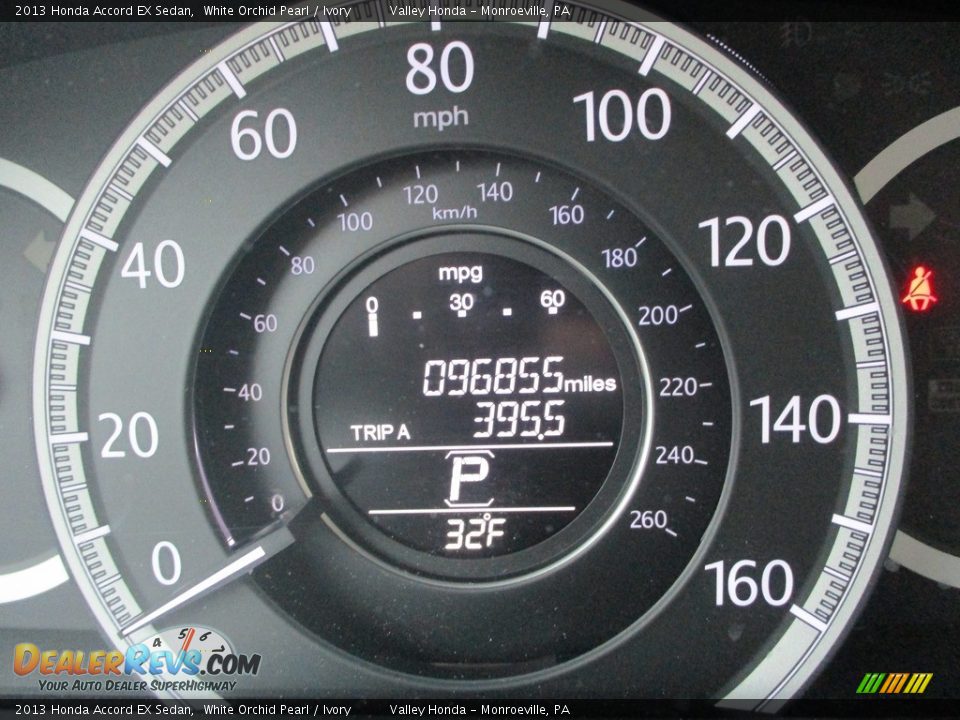 2013 Honda Accord EX Sedan White Orchid Pearl / Ivory Photo #20