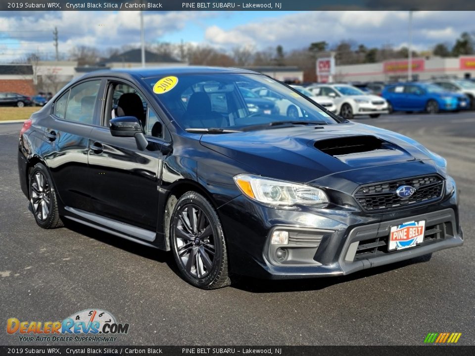 2019 Subaru WRX Crystal Black Silica / Carbon Black Photo #1