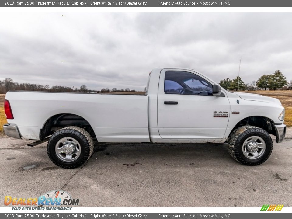 Bright White 2013 Ram 2500 Tradesman Regular Cab 4x4 Photo #3