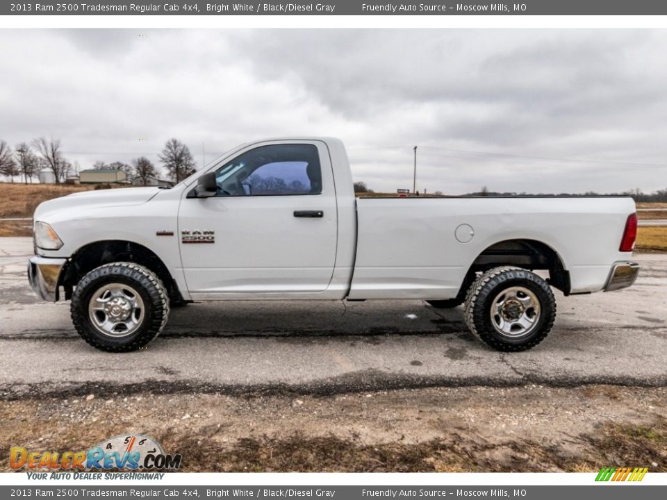 Bright White 2013 Ram 2500 Tradesman Regular Cab 4x4 Photo #7