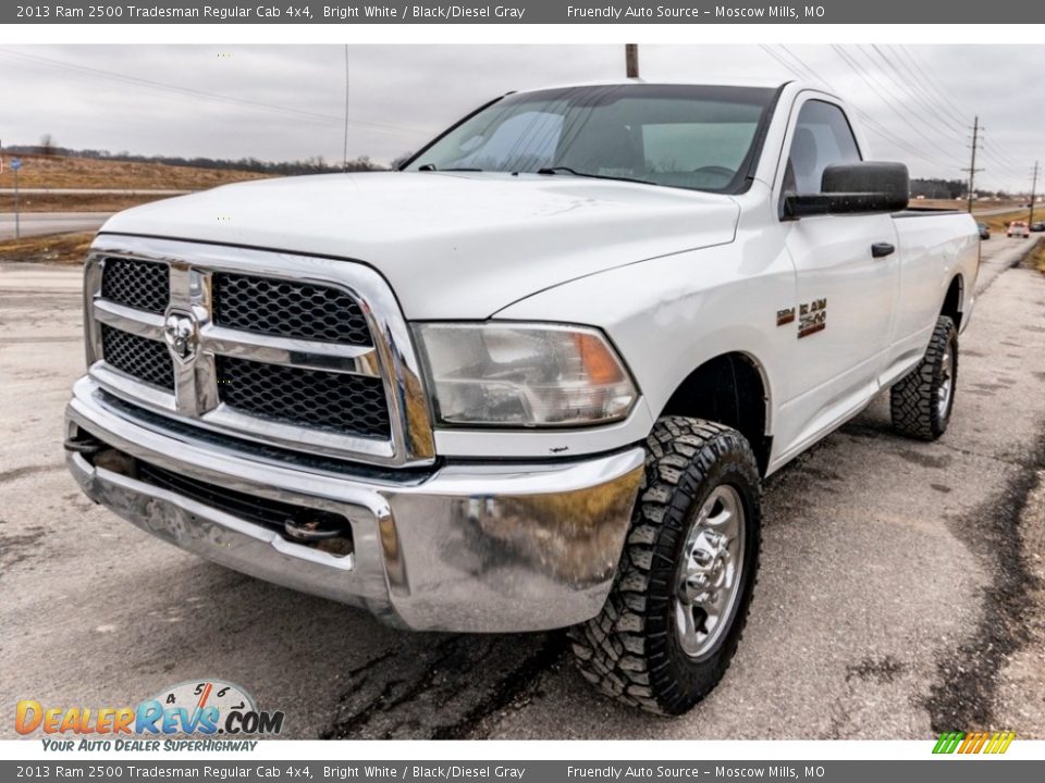 Bright White 2013 Ram 2500 Tradesman Regular Cab 4x4 Photo #8