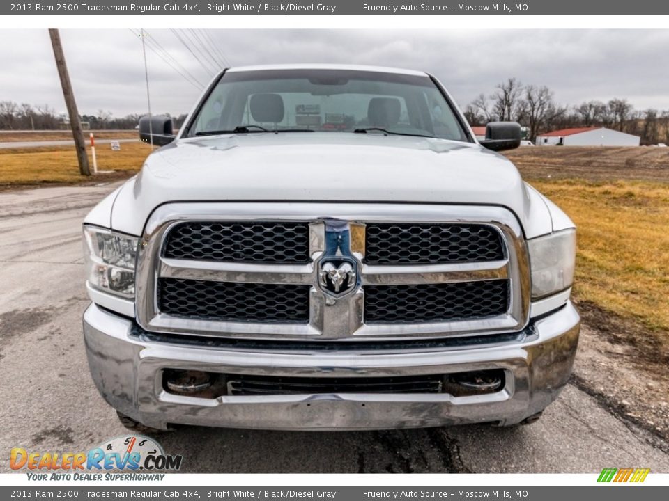 2013 Ram 2500 Tradesman Regular Cab 4x4 Bright White / Black/Diesel Gray Photo #9