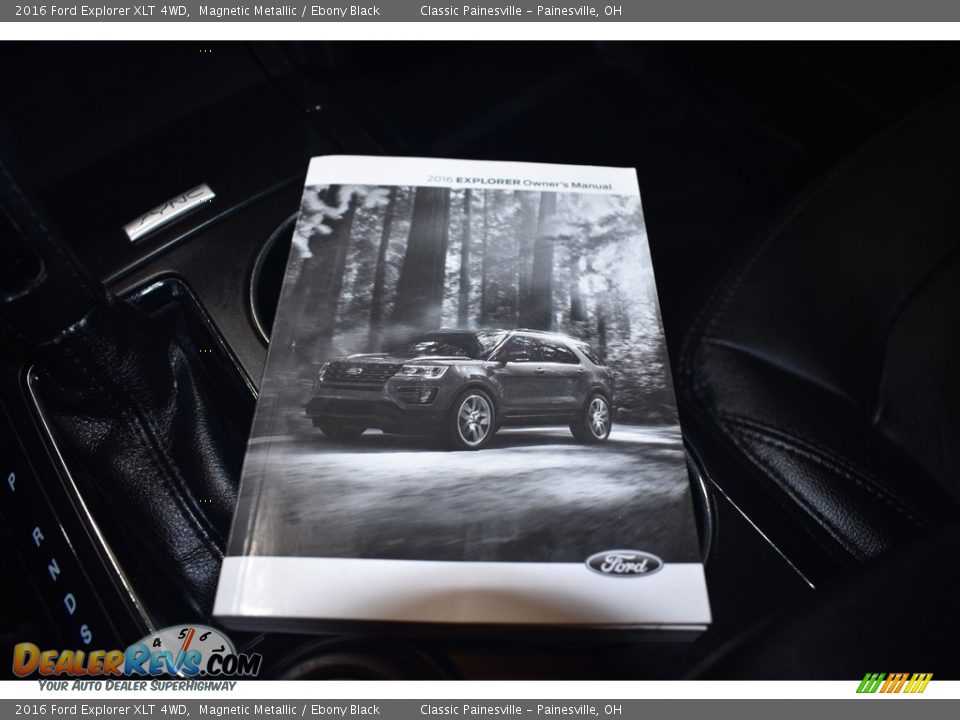 2016 Ford Explorer XLT 4WD Magnetic Metallic / Ebony Black Photo #21