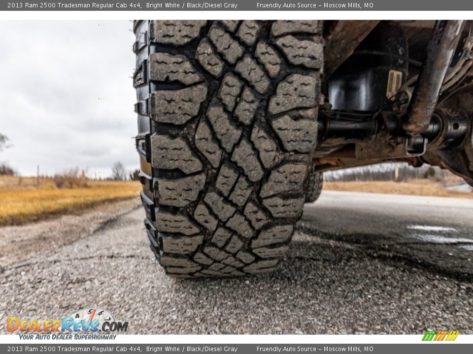 2013 Ram 2500 Tradesman Regular Cab 4x4 Bright White / Black/Diesel Gray Photo #15