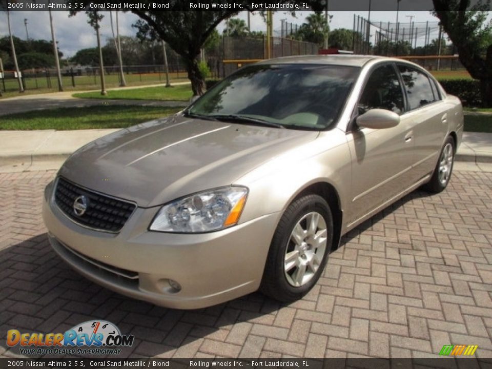 2005 Nissan Altima 2.5 S Coral Sand Metallic / Blond Photo #1