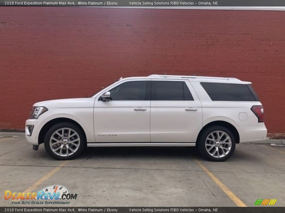 White Platinum 2018 Ford Expedition Platinum Max 4x4 Photo #15