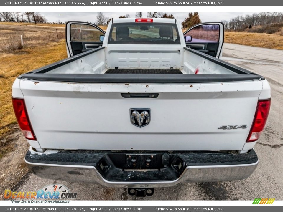 2013 Ram 2500 Tradesman Regular Cab 4x4 Bright White / Black/Diesel Gray Photo #23