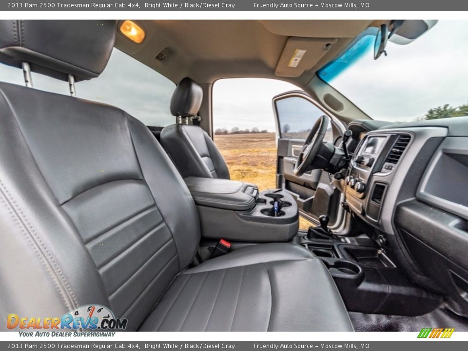 Front Seat of 2013 Ram 2500 Tradesman Regular Cab 4x4 Photo #27