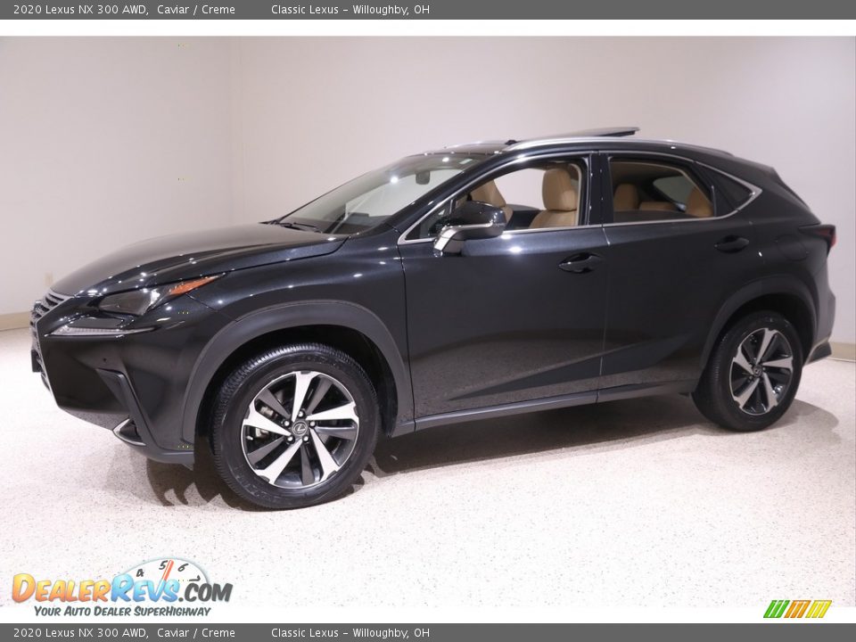 2020 Lexus NX 300 AWD Caviar / Creme Photo #3