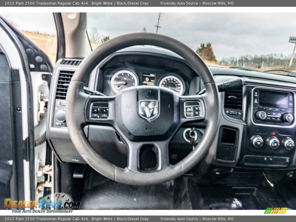 2013 Ram 2500 Tradesman Regular Cab 4x4 Steering Wheel Photo #31