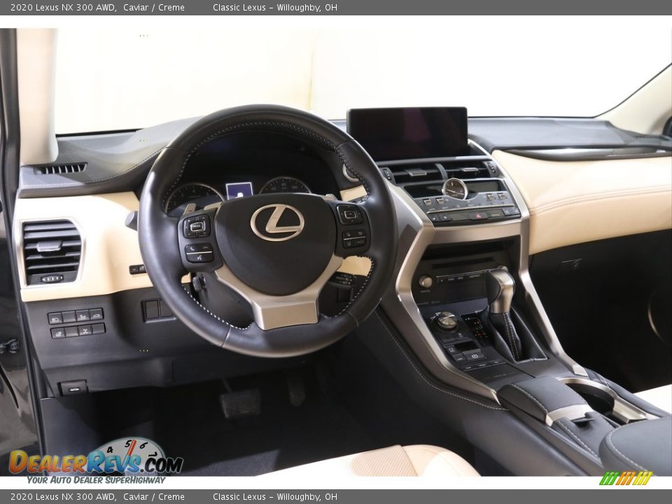 2020 Lexus NX 300 AWD Caviar / Creme Photo #6