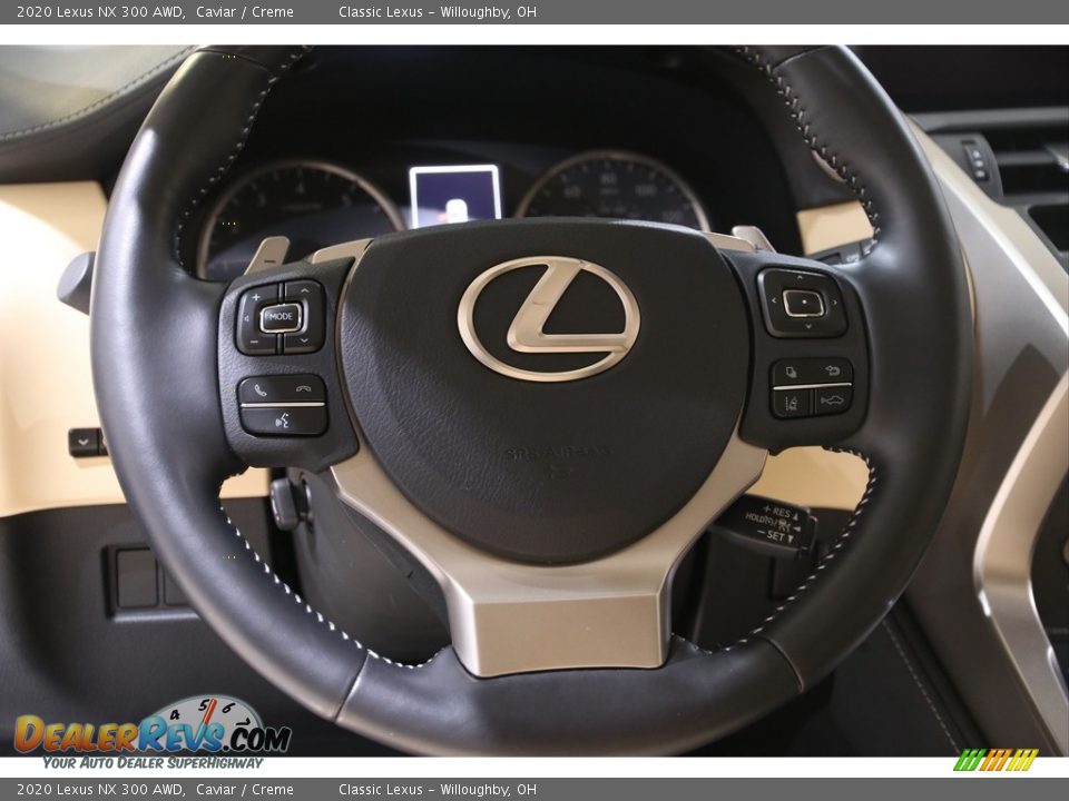 2020 Lexus NX 300 AWD Caviar / Creme Photo #7