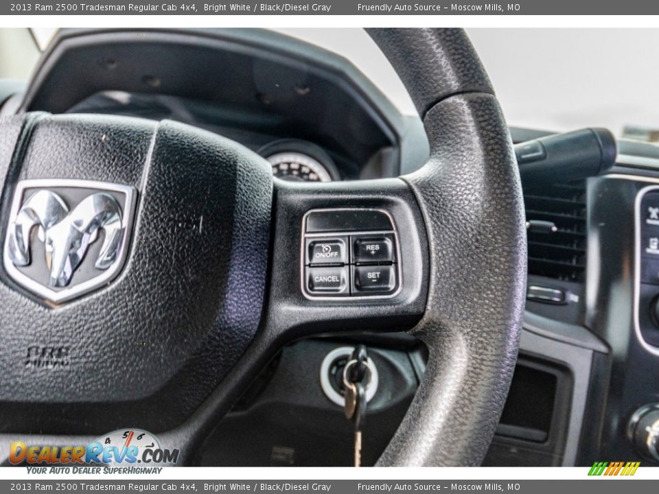 2013 Ram 2500 Tradesman Regular Cab 4x4 Steering Wheel Photo #33