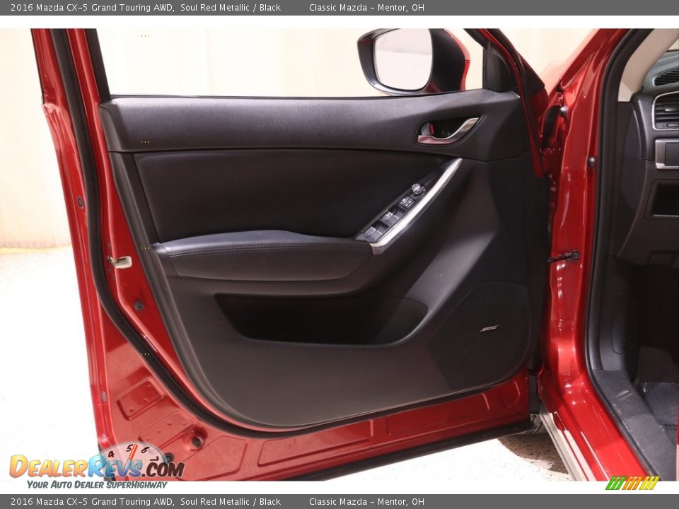 2016 Mazda CX-5 Grand Touring AWD Soul Red Metallic / Black Photo #4