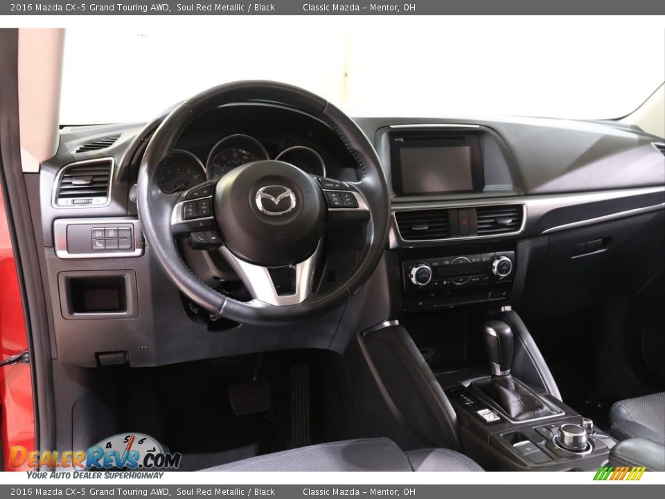 2016 Mazda CX-5 Grand Touring AWD Soul Red Metallic / Black Photo #6