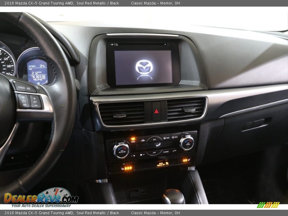 2016 Mazda CX-5 Grand Touring AWD Soul Red Metallic / Black Photo #9