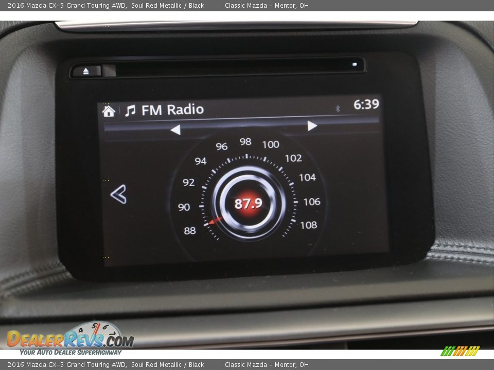 2016 Mazda CX-5 Grand Touring AWD Soul Red Metallic / Black Photo #10