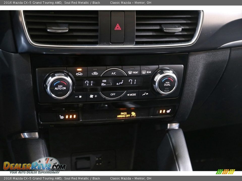 2016 Mazda CX-5 Grand Touring AWD Soul Red Metallic / Black Photo #13