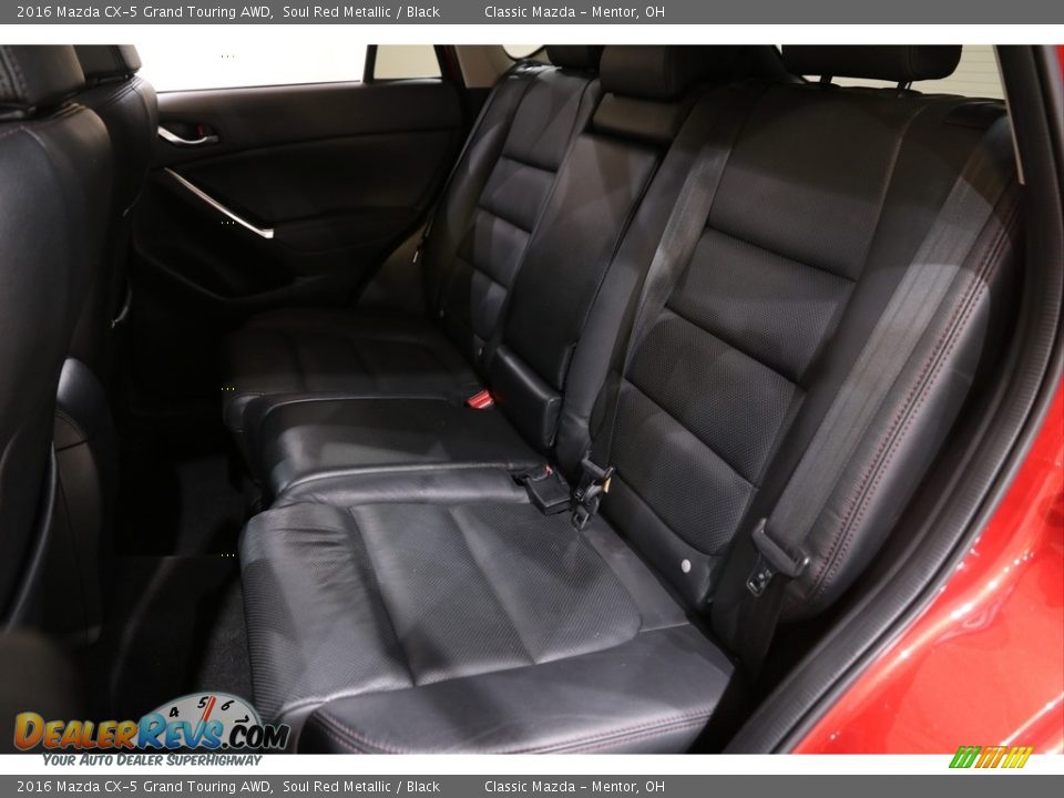 2016 Mazda CX-5 Grand Touring AWD Soul Red Metallic / Black Photo #17