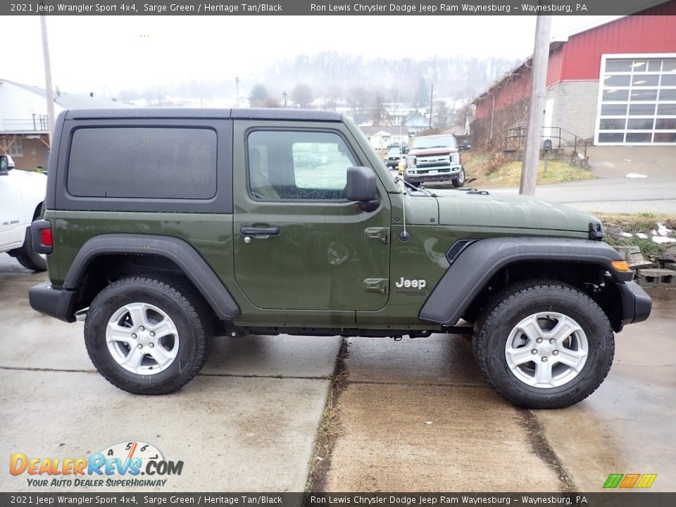 Sarge Green 2021 Jeep Wrangler Sport 4x4 Photo #6