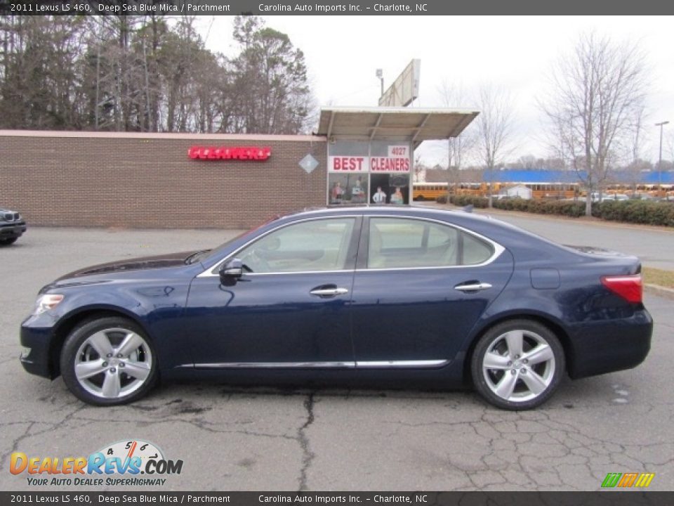 Deep Sea Blue Mica 2011 Lexus LS 460 Photo #7