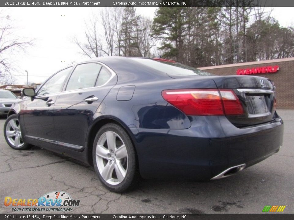 Deep Sea Blue Mica 2011 Lexus LS 460 Photo #8