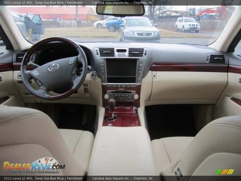 Parchment Interior - 2011 Lexus LS 460 Photo #13