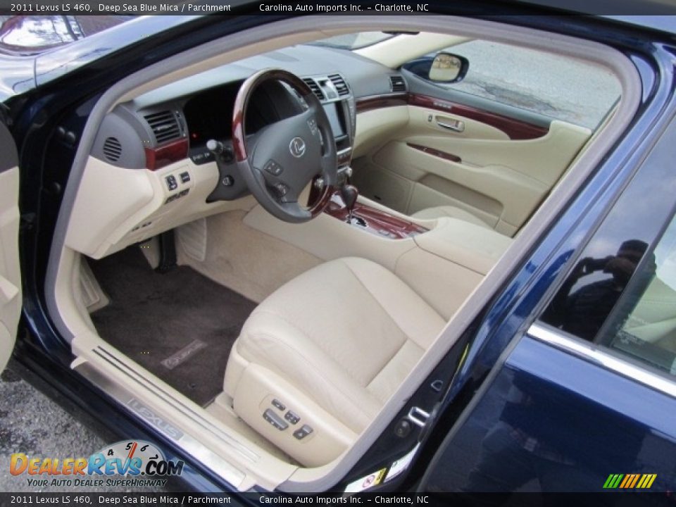 Parchment Interior - 2011 Lexus LS 460 Photo #17