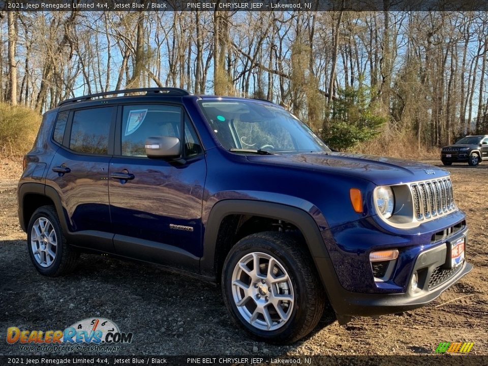 2021 Jeep Renegade Limited 4x4 Jetset Blue / Black Photo #1