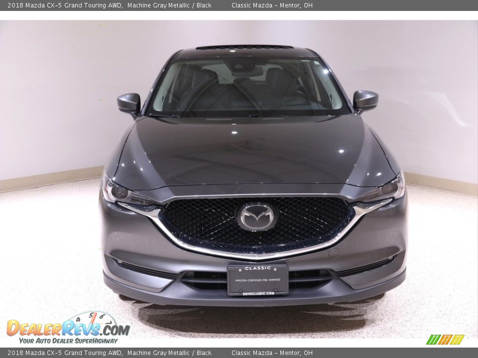 2018 Mazda CX-5 Grand Touring AWD Machine Gray Metallic / Black Photo #2