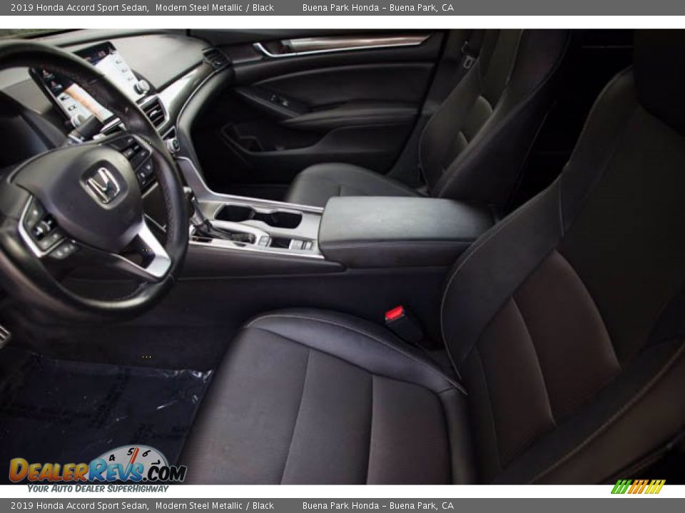 2019 Honda Accord Sport Sedan Modern Steel Metallic / Black Photo #3