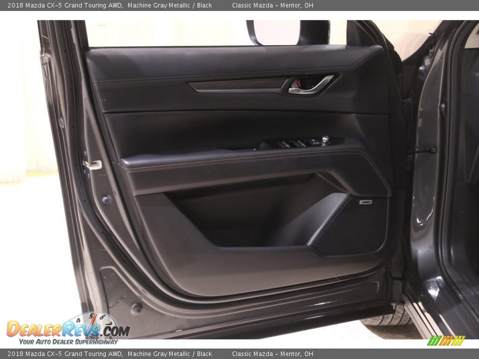2018 Mazda CX-5 Grand Touring AWD Machine Gray Metallic / Black Photo #4