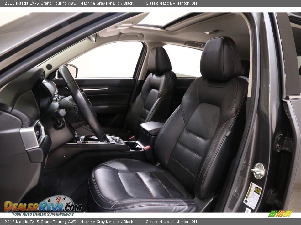 2018 Mazda CX-5 Grand Touring AWD Machine Gray Metallic / Black Photo #5