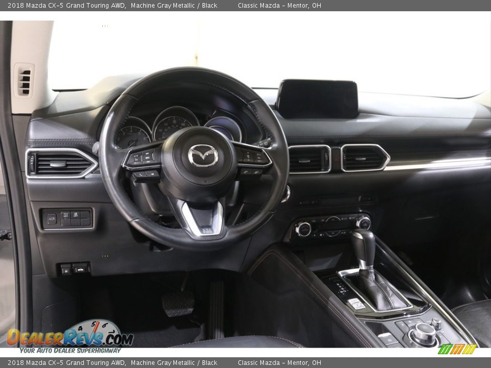 2018 Mazda CX-5 Grand Touring AWD Machine Gray Metallic / Black Photo #6