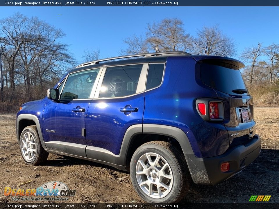 2021 Jeep Renegade Limited 4x4 Jetset Blue / Black Photo #6